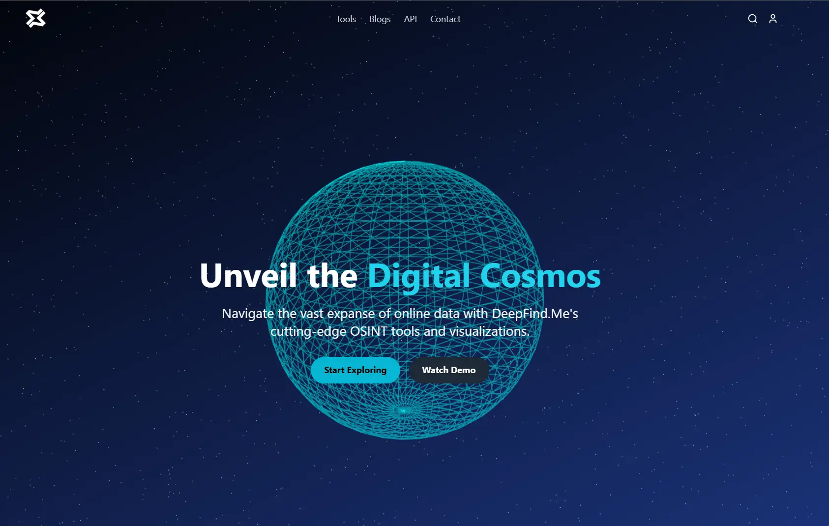 DeepFind.Me home page